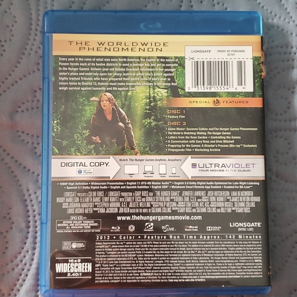 2 Movies Hunger Games/ X-Men First Class - Picture 3 of 5